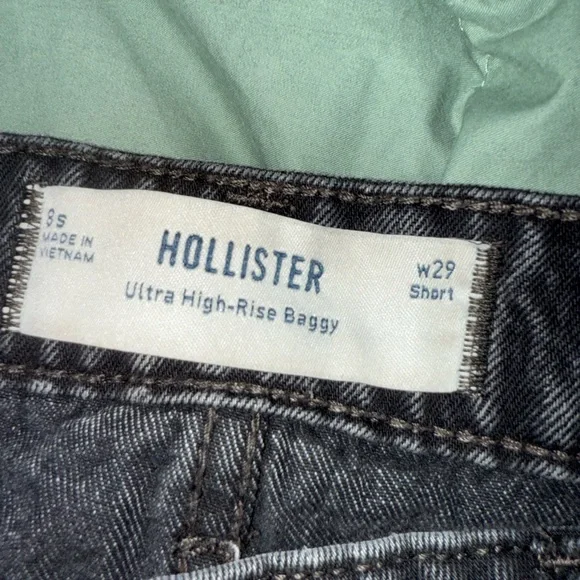 Hollister Dark Gray Relaxed Jeans - Picture 4 of 4